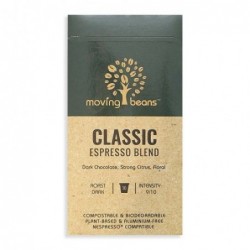 Moving Beans, Kawa w kapsułkach kompostowalnych Classic Espresso Blend, 10 szt.