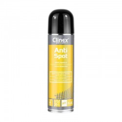 CLINEX ANTI-SPOT 250ml Odplamiacz, usuwa kleje gumy itp. SPRAY