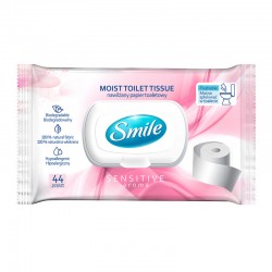 SMILE Nawilżany papier toaletowy dla dorosłych 44szt