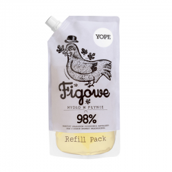 YOPE REFILL Naturalne Mydło w płynie Figa 500 ml